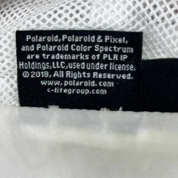 Polaroid Black and White Hooded Windbreaker - Picture 13 of 16